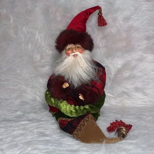 Vintage Santa Stocking